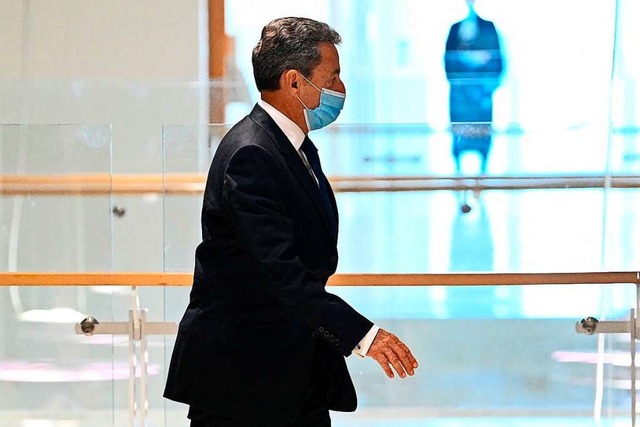 Nicolas Sarkozy war von dem Urteil selbst berrascht  | Foto: ANNE-CHRISTINE POUJOULAT (AFP)