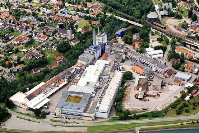 Die ehemalige Papierfabrik in Albbruck (Archivbild 2012).  | Foto: Erich Meyer