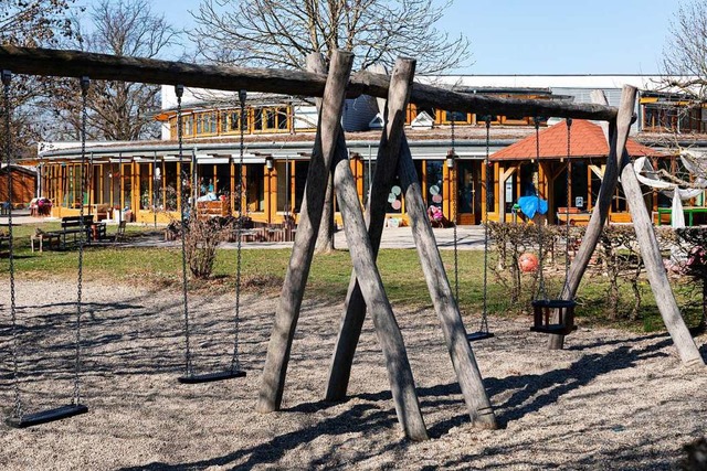 Das Kinderhaus am Brgle in March: Hie...v auf das Coronavirus getestet worden.  | Foto: Hubert Gemmert