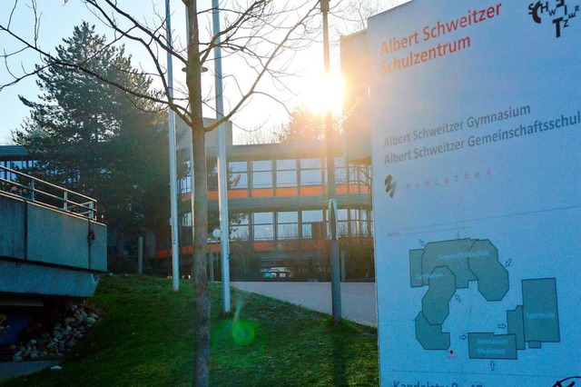 Im Albert-Schweitzer-Gymnasium laufen ...ge Eltern zeigen sich darber besorgt.  | Foto: Sebastian Heilemann