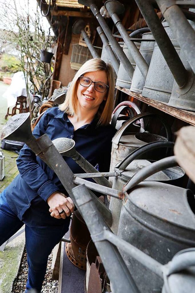 Jutta Zeisset daheim in Weisweil  | Foto: Christoph Breithaupt