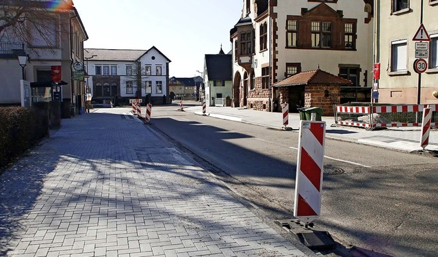 Im Ortskern von Krzell wird es eine Vollsperrung geben.   | Foto: Heidi Fel