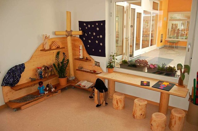 Im Kindergarten Sofie Roth in Malterdi...ab es Corona-Infektionen im Personal.   | Foto: Christian Ringwald
