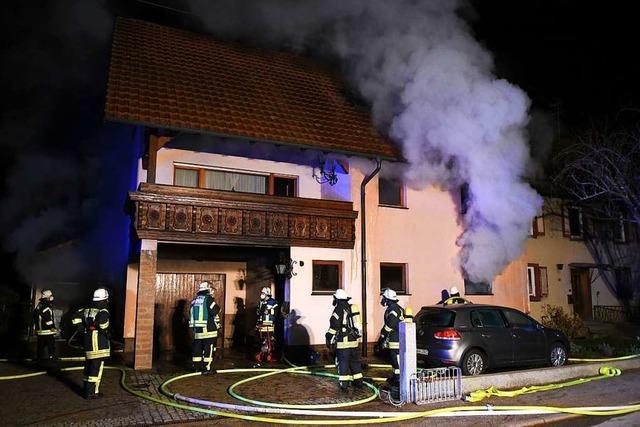 Mehrere Zeugen haben Schlimmeres beim Brand in Meienheim verhindert