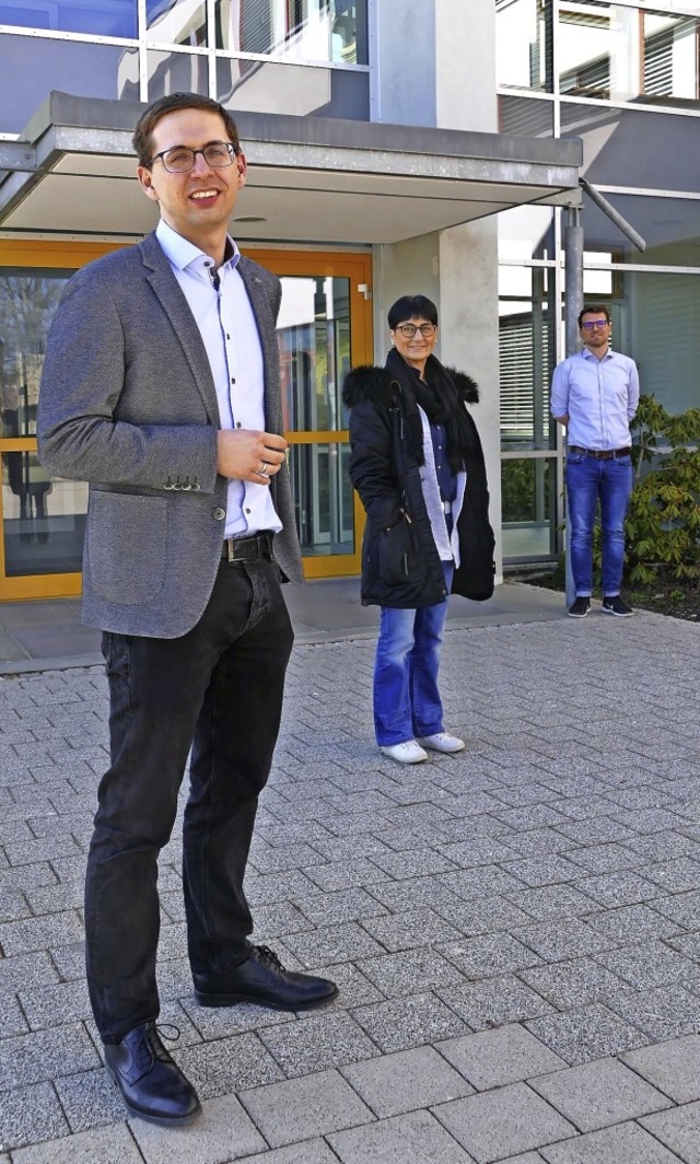 Felix Lehr (links), Rektor der Realsch...hr (rechts) Konrektor der Realschule.  | Foto: Stefan Limberger-Andris