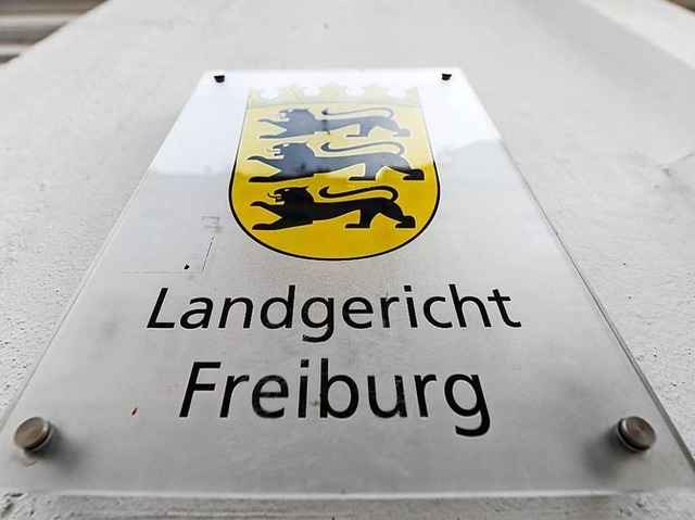 Am Landgericht Freiburg wurde gegen den 24-J�hrigen verhandelt.  | Foto: Patrick Seeger (dpa)