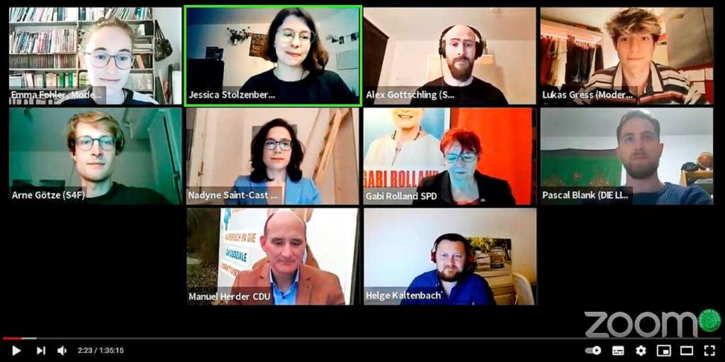 Podiumsdiskussion #KlimaWhltGerechtigkeit  | Foto: Screenshot