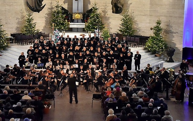 Im Januar 2017 gab das Vocalensemble B... Krakau, in der dieses Foto  entstand.  | Foto: ARTUR BARBAROWSKI