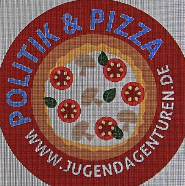 Das Logo des Veranstaltungsformats &#8222;Politik &amp; Pizza&#8220;  | Foto: Heinz und Monika Vollmar