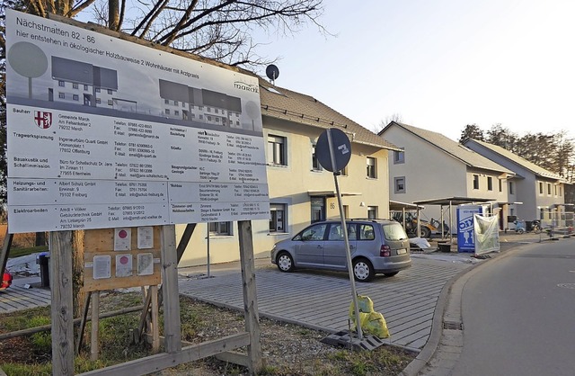 In Holzhausen sind im Gebiet Nchstmatten Sozialwohnungen entstanden.  | Foto: Manfred Frietsch