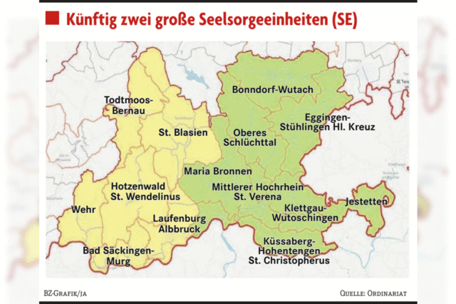 Zwei katholische Pfarreien im Landkreis Waldshut