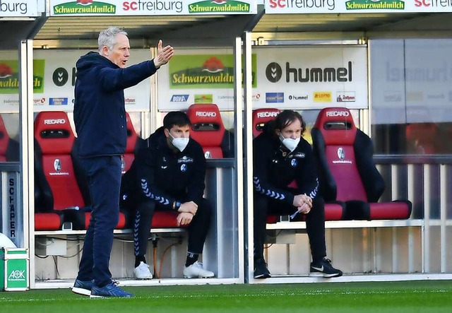 &#8222;Wenn Leipzig so spielt, ist es ...iner Christian Streich nach dem Spiel.  | Foto: SC Freiburg/Achim Keller