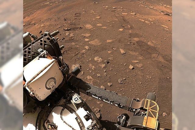 Mars-Rover fhrt erfolgreich ber den Planeten