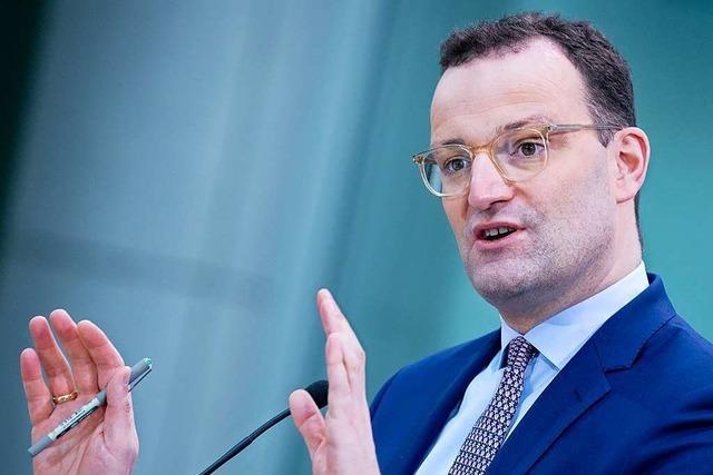 Gesundheitsminister Spahn hat CDU-Kandidatinnen virtuell besucht