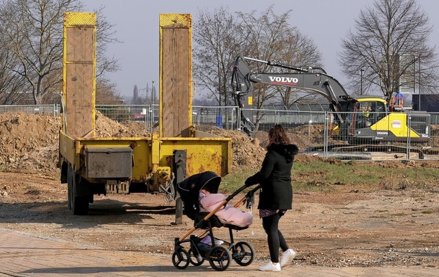 Vielleicht besucht das Baby im Kinderw...die bis 2023 fertiggestellt sein soll.  | Foto: Hans-Peter Mller