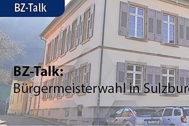 BZ-Talk mit den Kandidierenden in Sulzburg