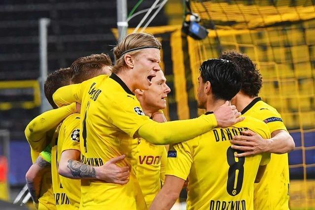 Haaland schiet Dortmund ins Viertelfinale