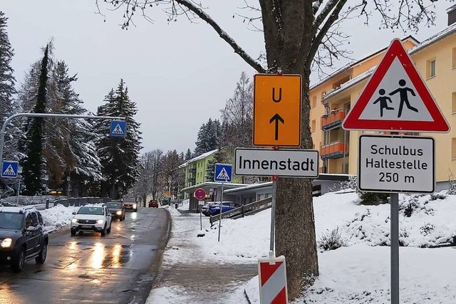 Die Hebelstrae muss als Umleitung dur...hr von der Bundesstrae 31 aufnehmen.   | Foto: Peter Stellmach