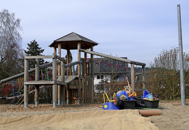 Die Spielsachen bei den Steinener Kita...n im Januar und Februar in der Kiste.   | Foto: Martina David-Wenk