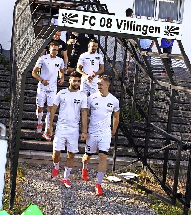 Die Spieler des FC 08 Villingen trainieren wieder in Kleingruppen.  | Foto: Dieter Reinhardt