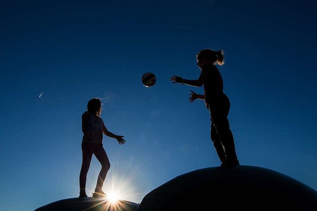 Wre so nicht auch Schulsport wieder mglich?  | Foto: Boris Roessler