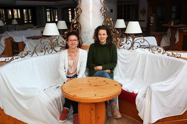 Ulrike und Julia Tischer: &#8222;Es gi...ich so richtig vertreten fhle.&#8220;  | Foto: Michael Saurer