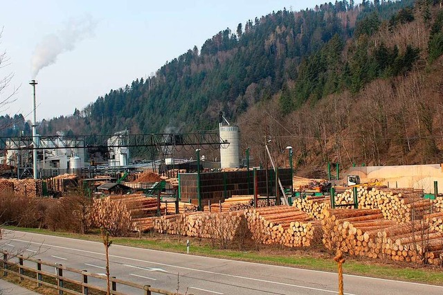 Die Holzwerke Dold liegen eingeengt im Wagensteigtal.  | Foto: Erich Krieger