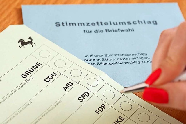 Zur Landestagswahl am 14. Mrz stellt ...Wahlkreisen im Verbreitungsgebiet vor.  | Foto: Bernd Weissbrod (dpa)