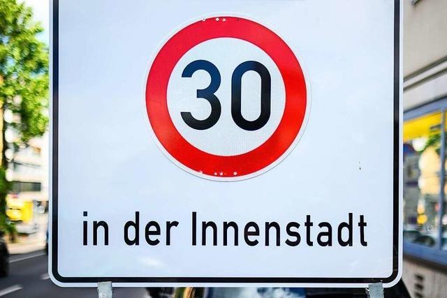 Flchendeckende 30er-Zone in Freiburg soll nur fr Auslnder gelten