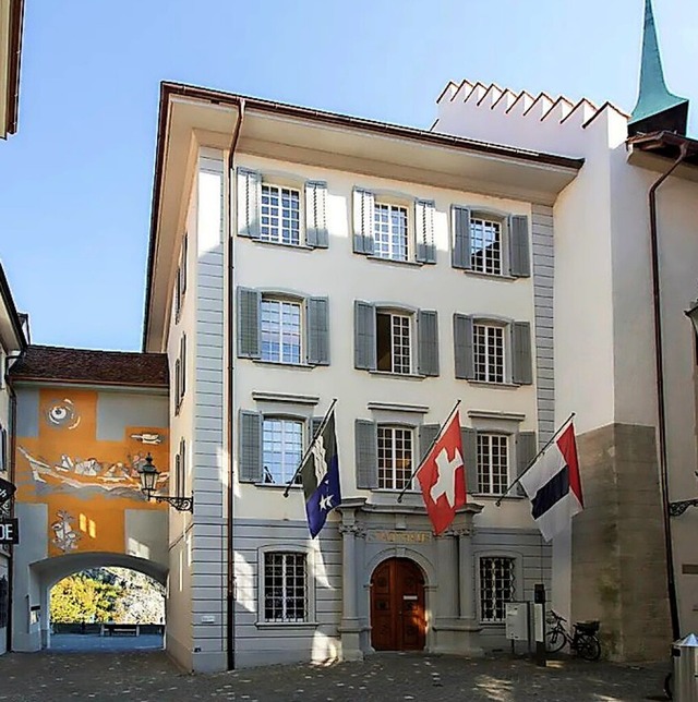 Nur rund 2250 Franken sind die fnf Bi...dem Badener Stadthaus gestohlen hat.    | Foto: Claudio Thoma