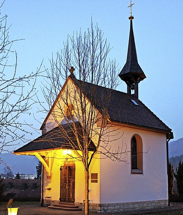 Die dem heiligen Josef gewidmete Kapelle im Wehrer Enkendorf  | Foto: Hansjrg Bader