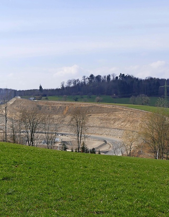 Blick auf die A98-Baustelle  | Foto: Dora Schls