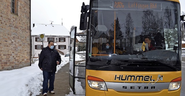 Personennahverkehr: Die Busverbindung ...Kleineisenbach soll bestehen bleiben.   | Foto: Liane Schilling