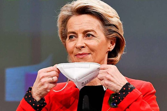 Schlechtes Timing: EU-Kommissionsprsidentin Ursula von der Leyen  | Foto: John Thys (dpa)