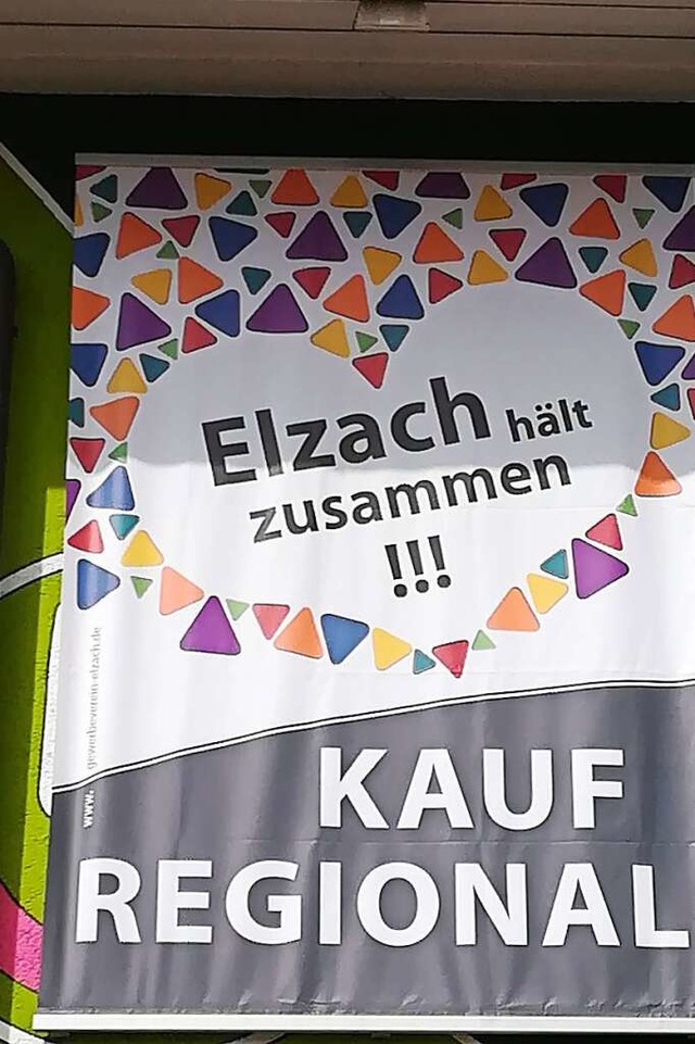 &#8222;Kauf regional&#8220;, appelliert weiterhin der Gewerbeverein.   | Foto: Gewerbeverein Elzach