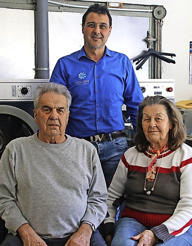 Emil (links) und Irmgard Vollmer haben... heute von Sohn Dietmar gefhrt wird.   | Foto:  Holzwarth, Sandra