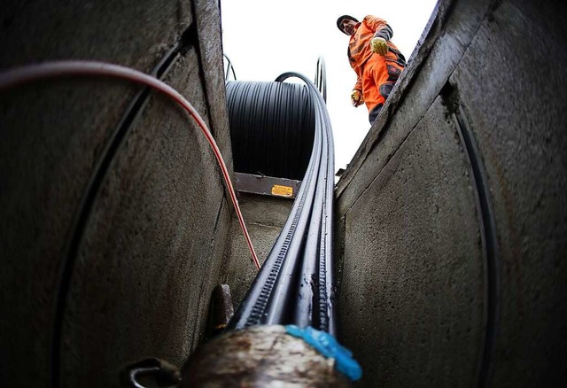 In Rheinfelden-Herten gab es eine Strung im Kabelglasfasernetz.  | Foto: Oliver Berg