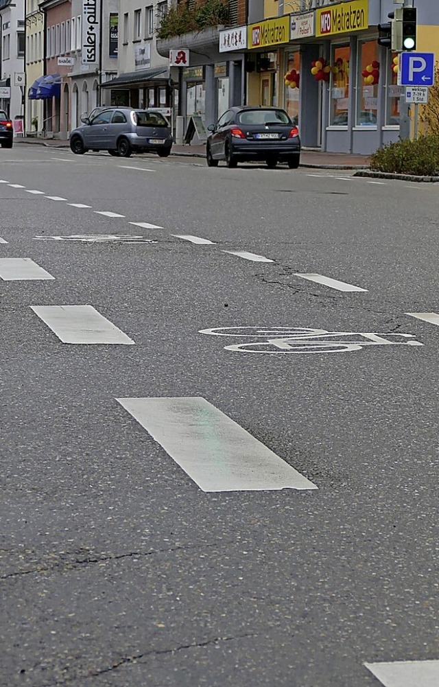Zu wenige Radwege in der Doppelgemeinde beklagt die IG Velo.  | Foto: Verena Pichler