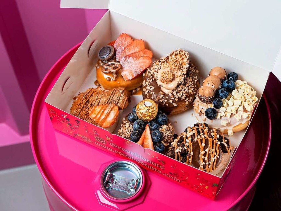 Die Mix-Boxen können individuell zusammengestellt werden  | Foto: Royal Donuts Freiburg