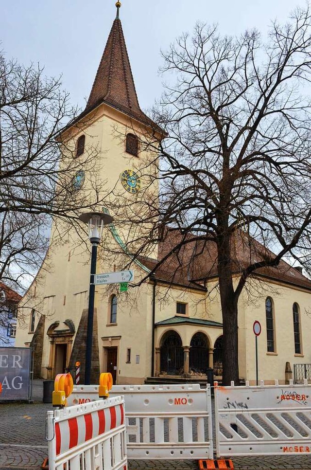 Baustelle Kirchenentwicklung: An Konze...n, auch in St. Alban in Bad Krozingen.  | Foto: Gabriele Hennicke