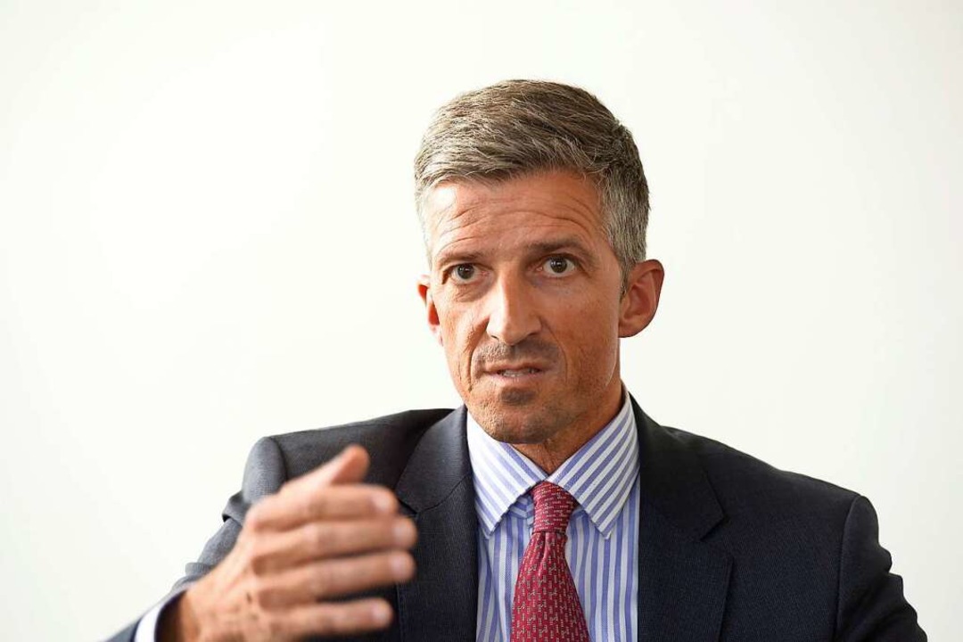Frederik Wenz, der Leitende rztliche Direktor der Freiburger Uniklinik  | Foto: Ingo Schneider