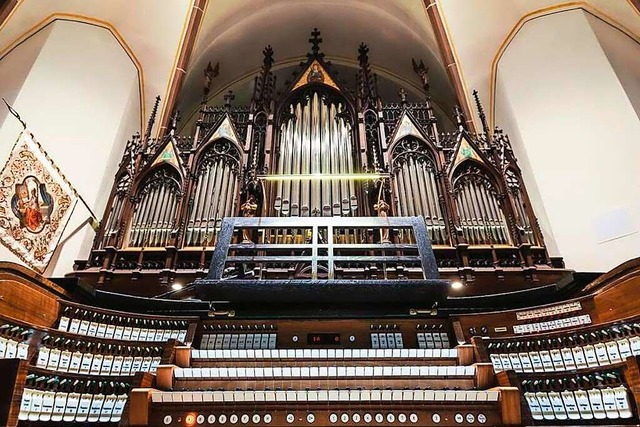Die deutsch-romantisch konzipierte Orgel in der Kirche St. Josef in St. Ingbert  | Foto: Naxos