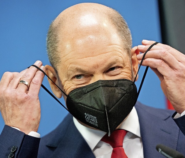 Minister Scholz hat sich von der schwarzen Null verabschiedet.  | Foto: Kay Nietfeld (dpa)