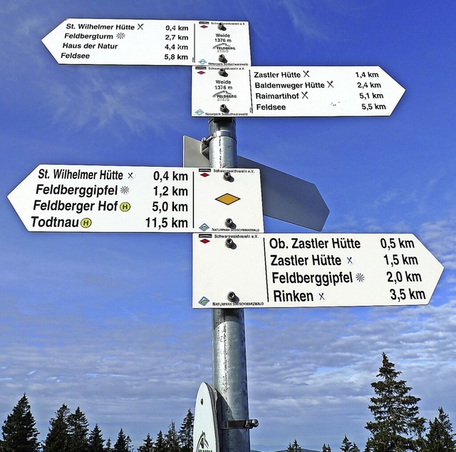 Etwa 1100 Kilometer Wanderwege pflegen...chwarzwaldverein im  Hochschwarzwald.   | Foto: Thomas Winckelmann