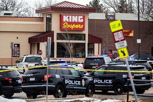 Supermarkt-Blutbad: Mann tötet zehn Menschen in Colorado