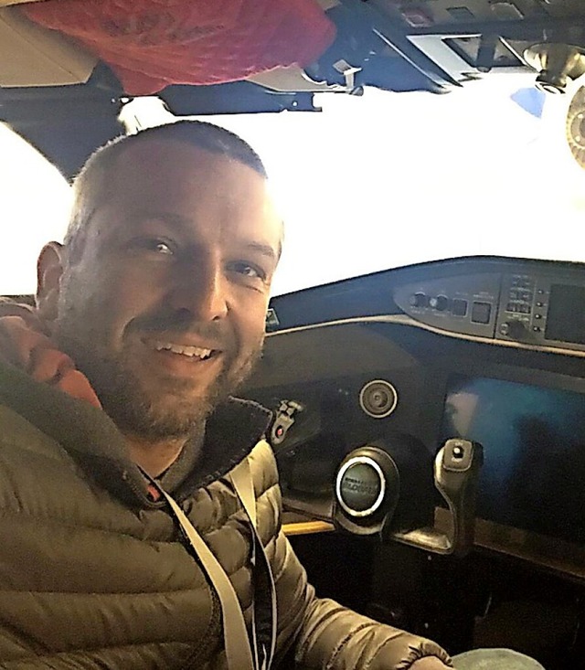 Steffen Franke im Cockpit  | Foto: Steffen Franke