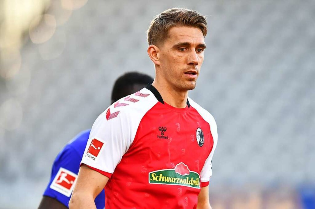 Nils Petersen befindet sich in Quarantne.  | Foto: SC Freiburg/Achim Keller