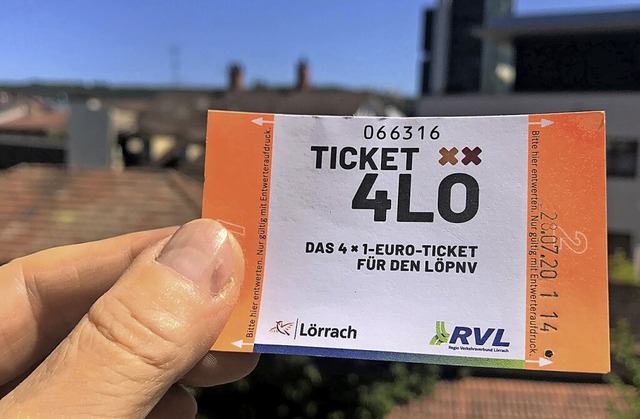 Das Ticket aufzugeben, wre schade, findet die CDU.   | Foto: Barbara Ruda