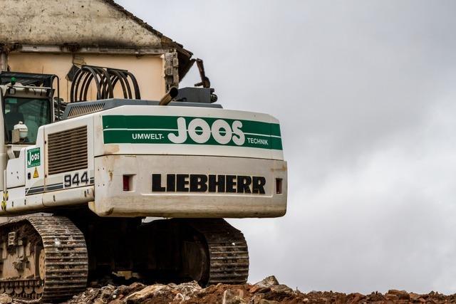 Joos – die Firma ist auf vielen Baustellen Südbadens zu finden