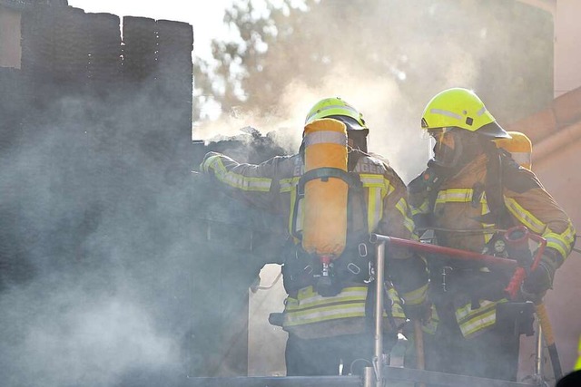 Zum Einsatz gebiet der Feuerwehr zhle...achen, wie die Einsatzstatistik zeigt.  | Foto: Patrik Mller